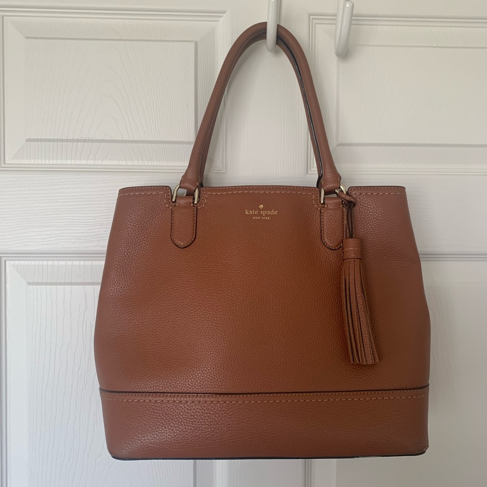 Kate Spade camel handbag